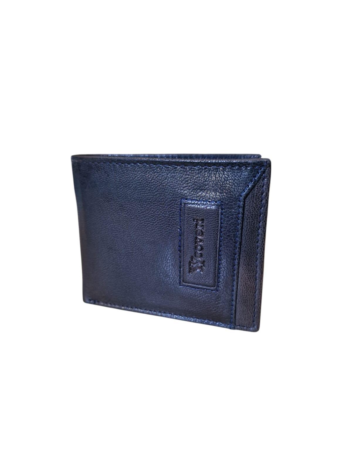 Portafoglio in vera pelle da uomo Enrico Coveri blu