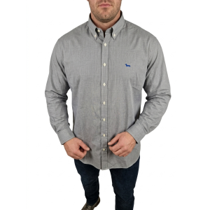 Camicia uomo manica lunga harmont&blaine grigio