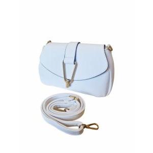 Borsa tracolla da donna coveri bianco