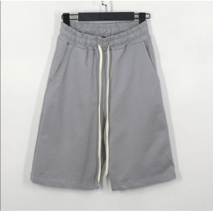 Pantaloncino con laccio lungo grigio
