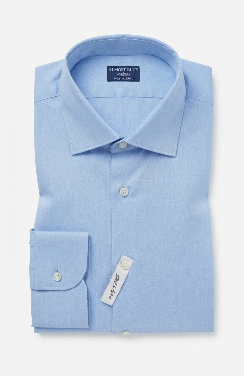 Camicia Slim Fit Almost Blue