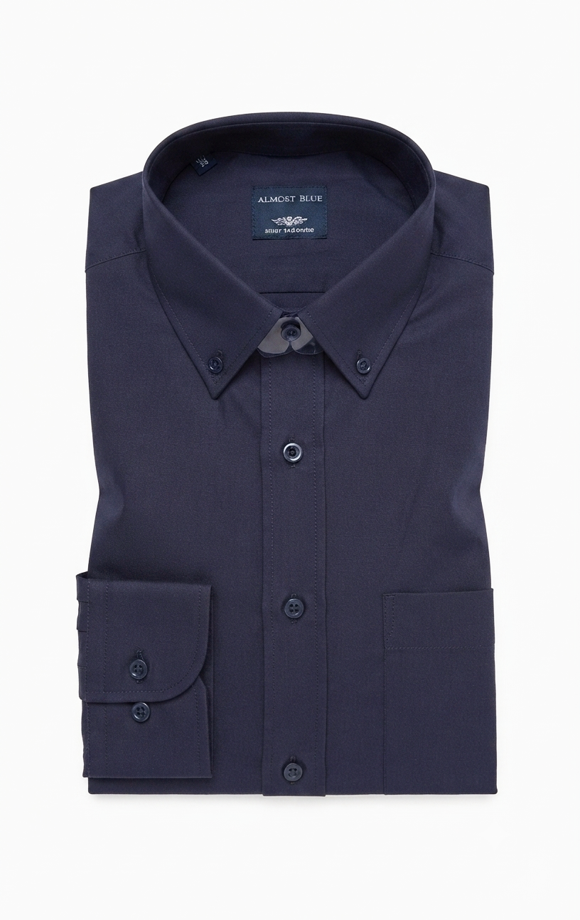 Camicia Classic Fit Almost Blue uomo