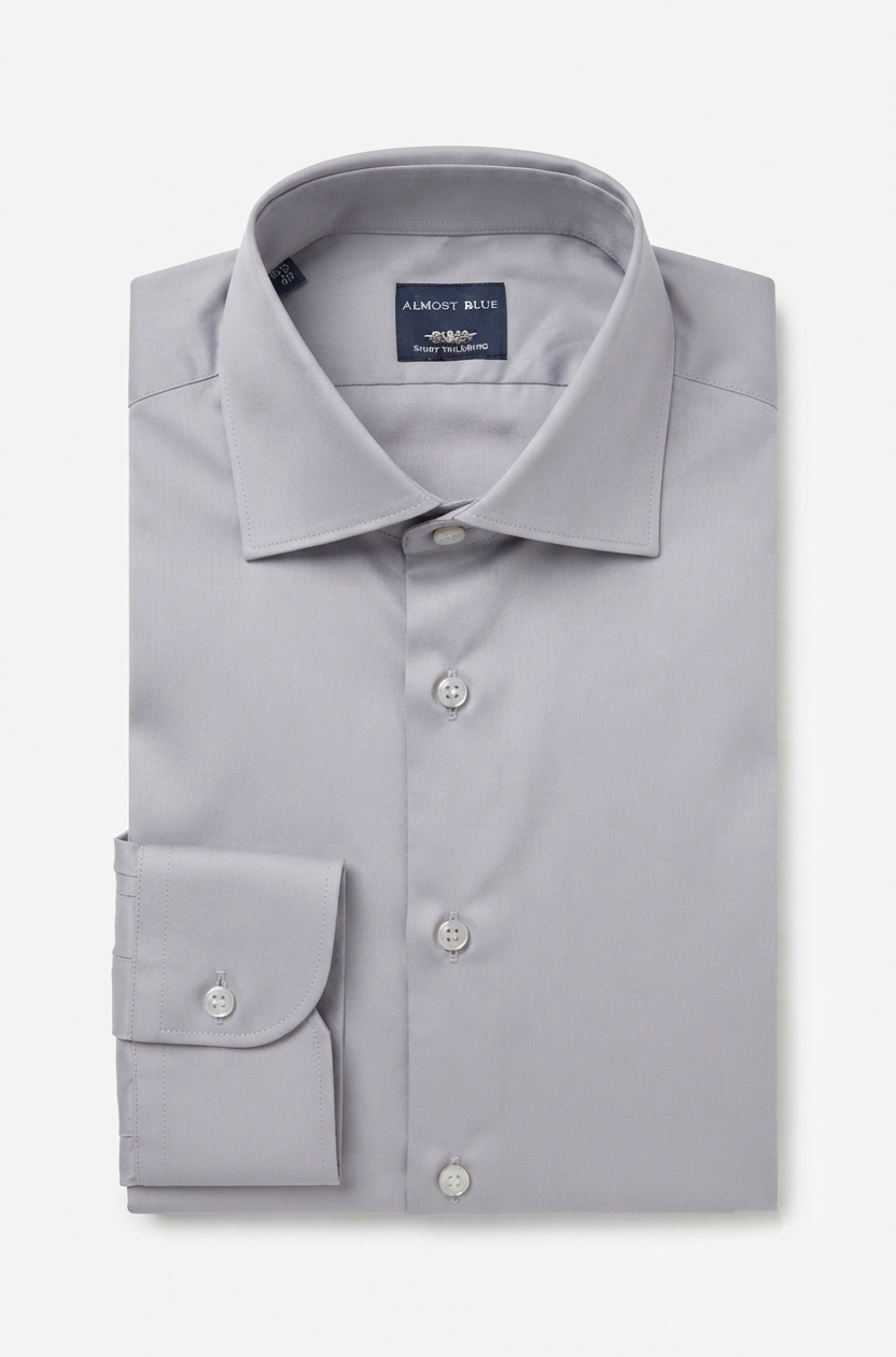 camicia-slim-uomo-01 Camicia Slim Fit Stretch Almost Blue