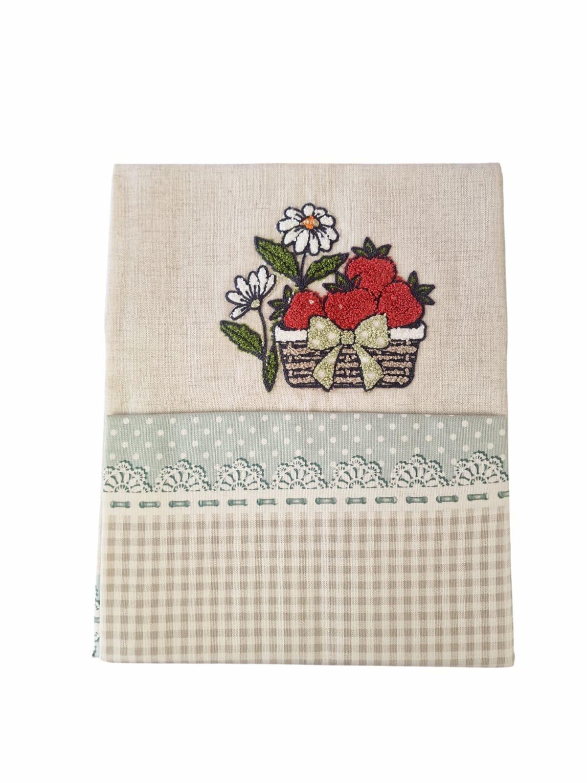 Tovaglia in cotone 6 posti 140x180 Vingi