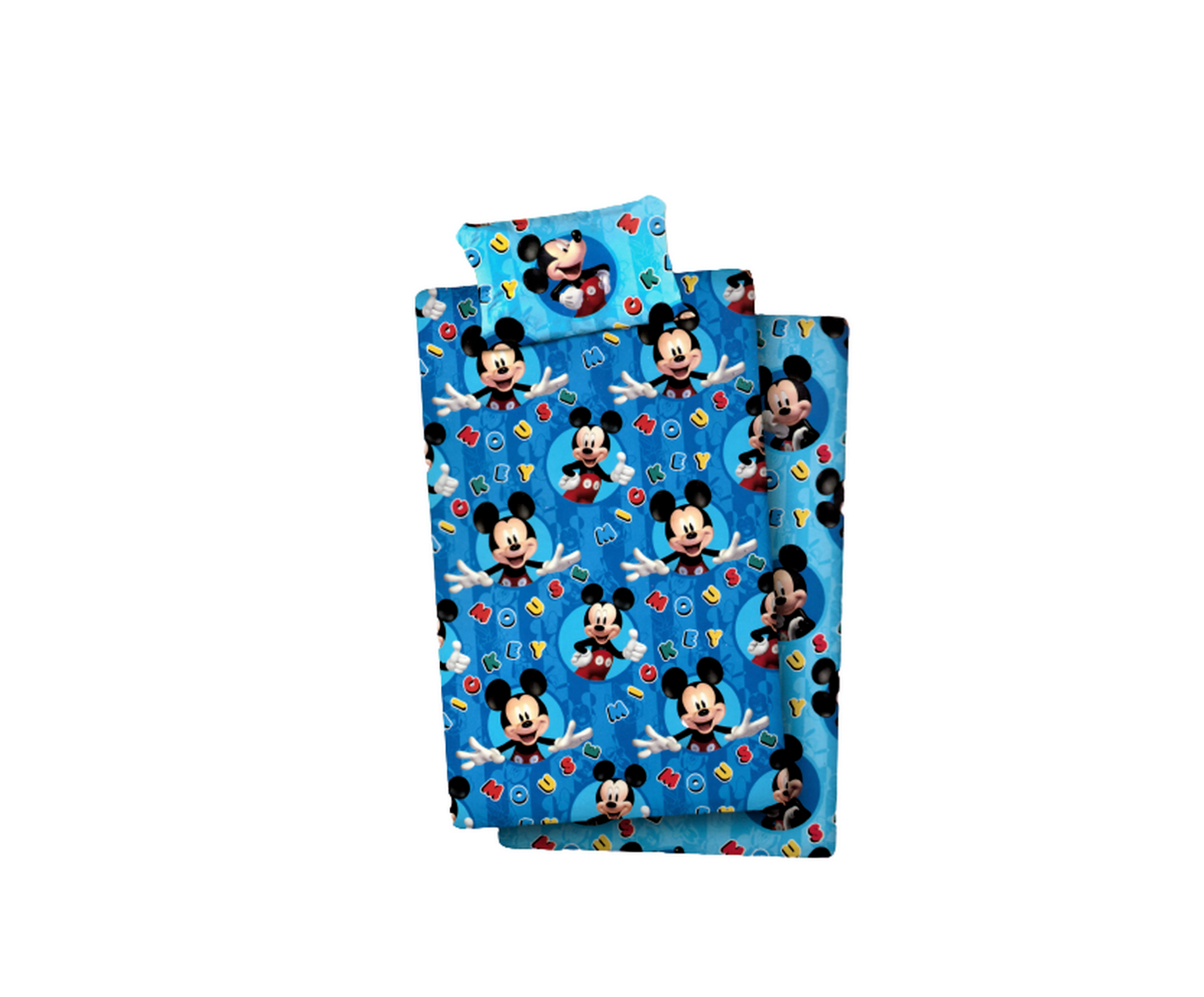 Completo letto singolo bambino Mickey Mouse Disney