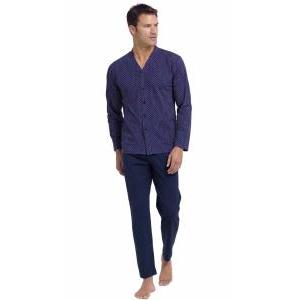 Pigiama calibrato uomo aperto cotone jersey  gp1092/ac jeans