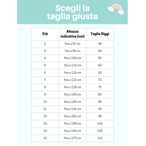 Grembiule asilo da bambino  celeste coniglietto