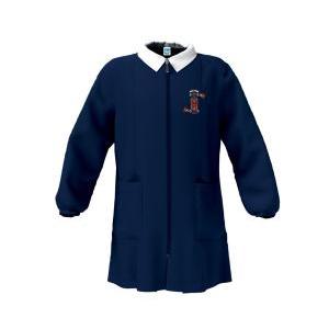 Grembiule scuola elementare da bambino con zip blu  formula 1