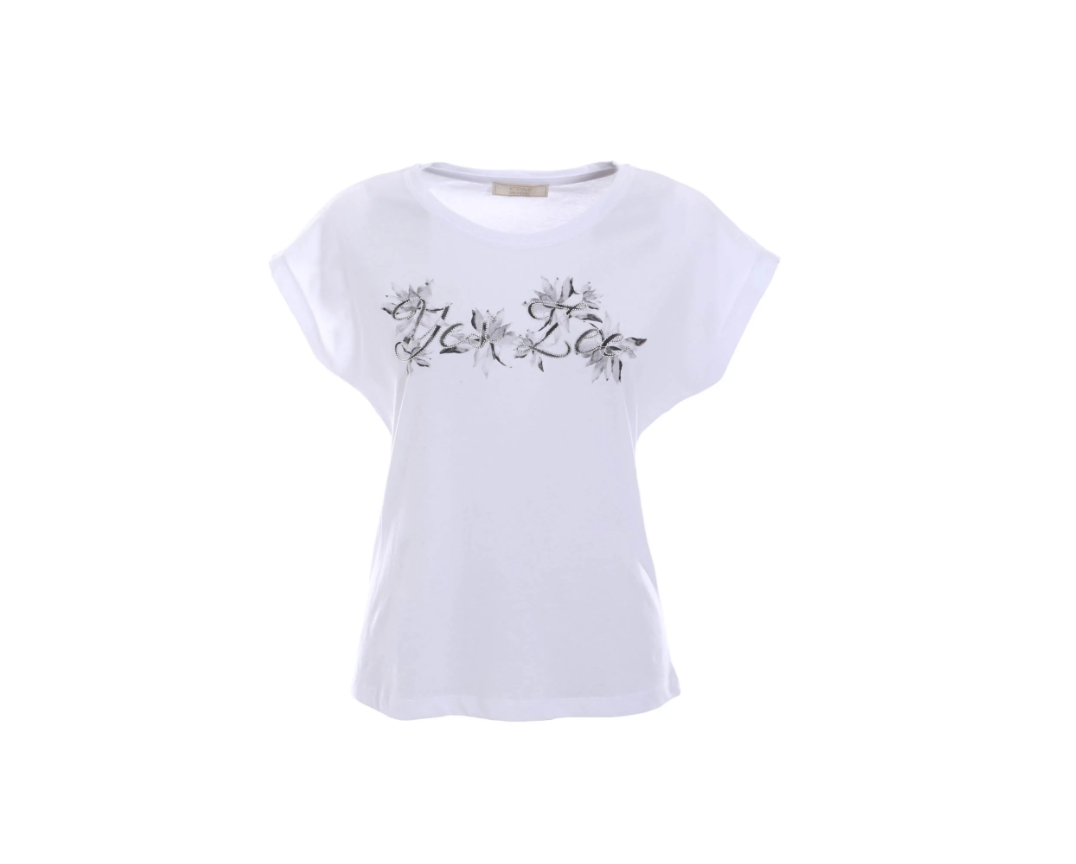T-shirt donna Yes Zee bianco