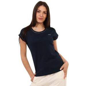 T-shirt basic donna  blu