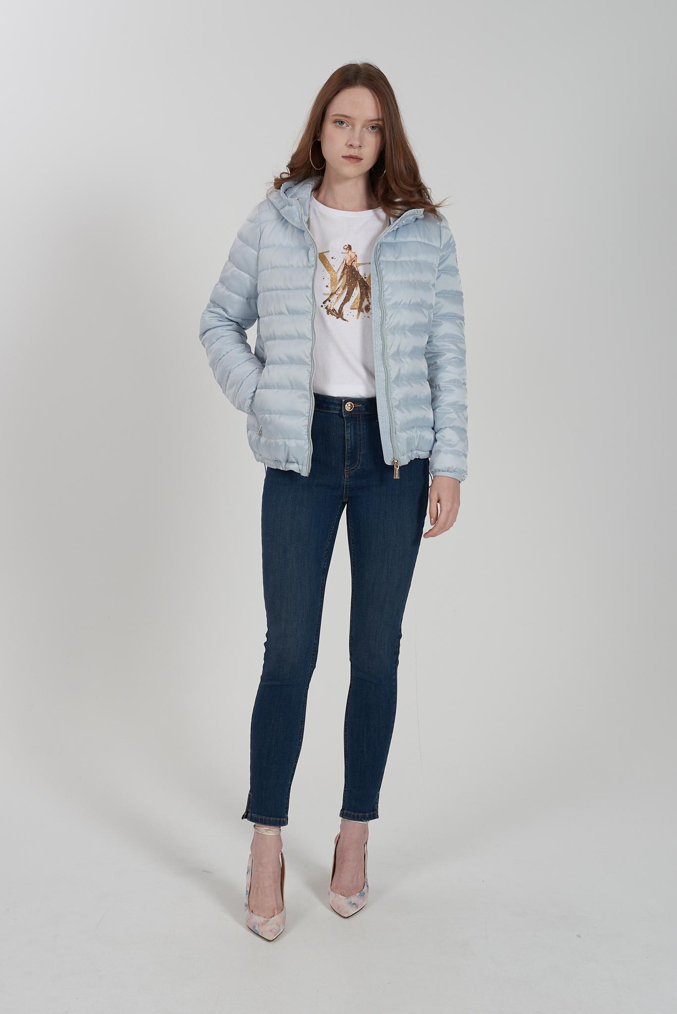 T-shirt donna girocollo Yes Zee bianco