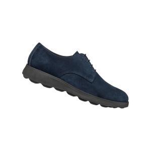 Scarpe  spherica scamosciata tipo clark blu uomo