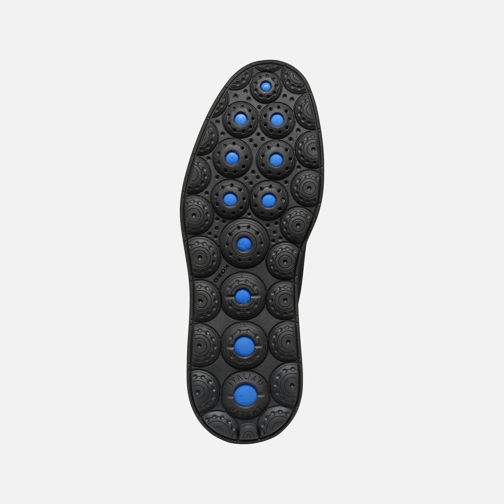 Geox Spherica scamosciata tipo Clark Blu uomo