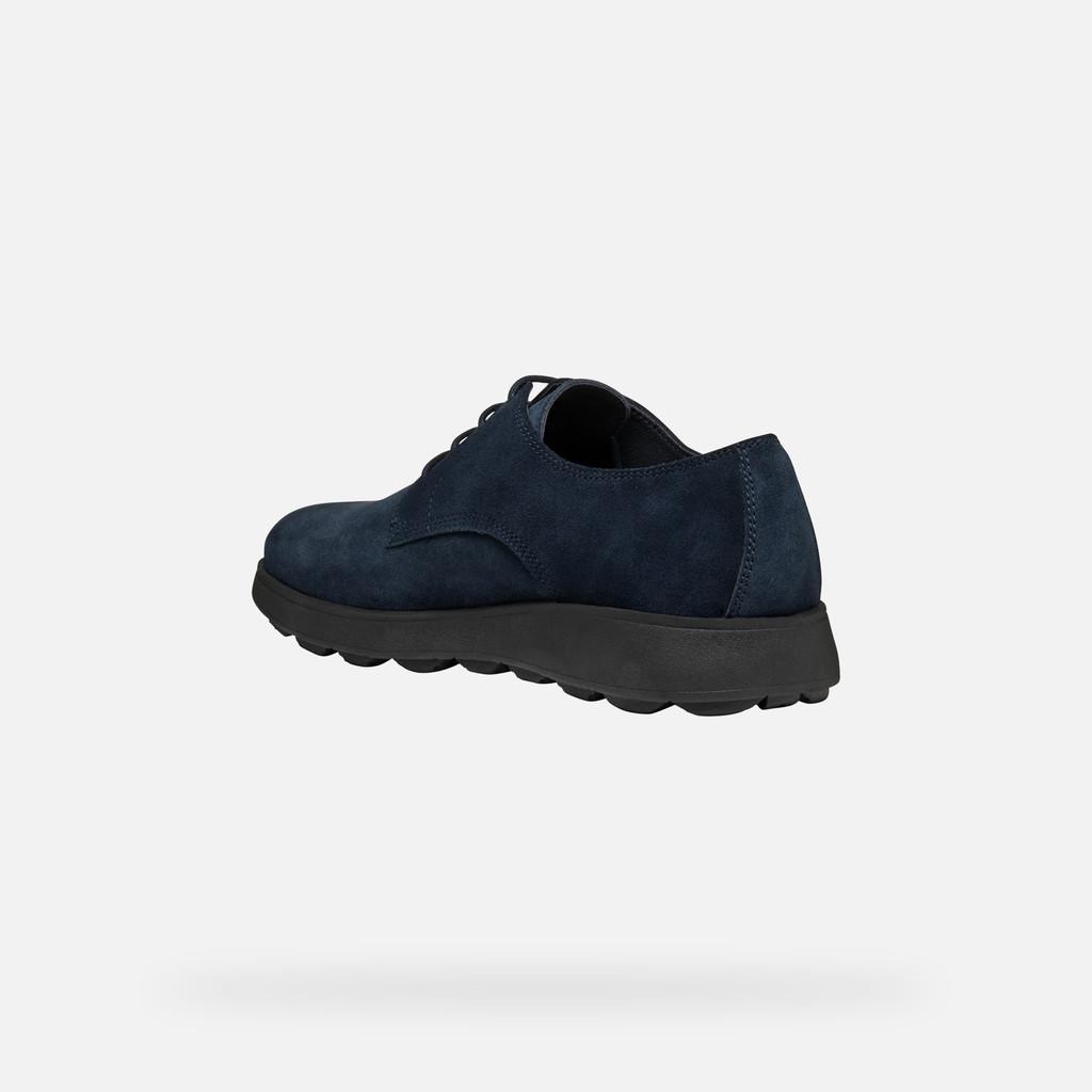 Geox Spherica scamosciata tipo Clark Blu uomo