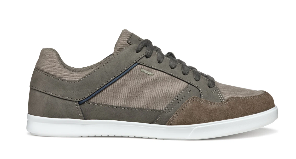 Scarpe sneakers Geox Walee canvas nabuk Salvia