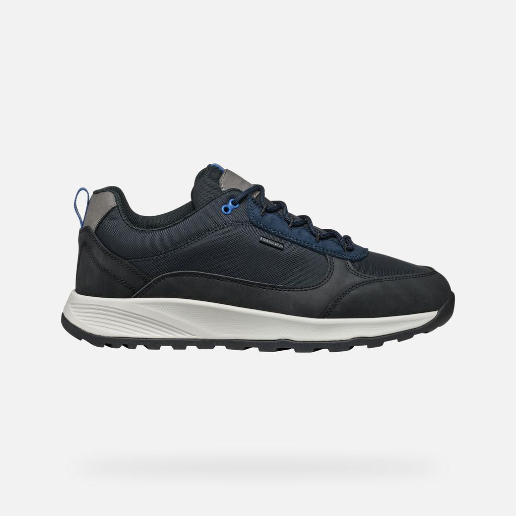 Sneakers Geox TERRESTRE Amphibiox tessuto e nylon Blu