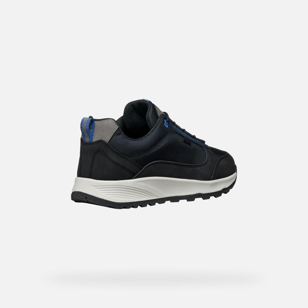 Sneakers Geox TERRESTRE Amphibiox tessuto e nylon Blu