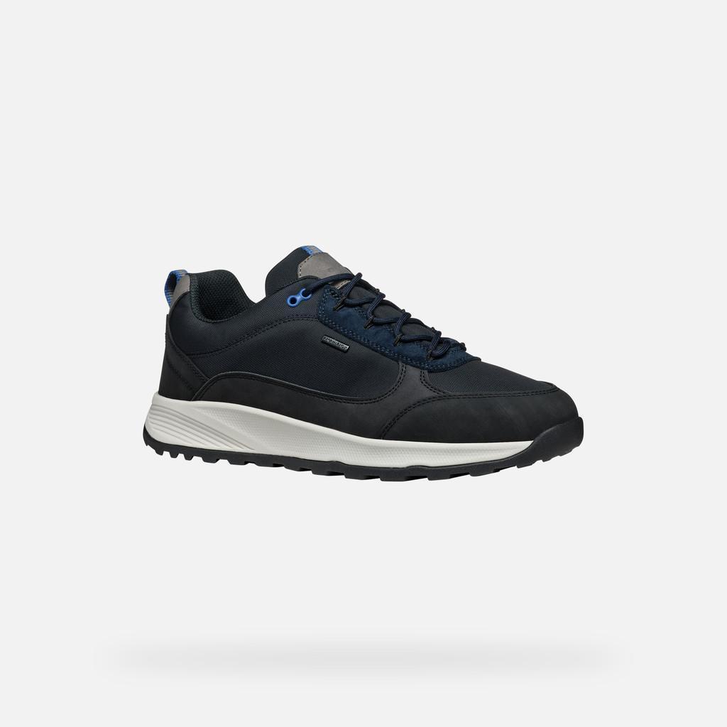 Sneakers Geox TERRESTRE Amphibiox tessuto e nylon Blu