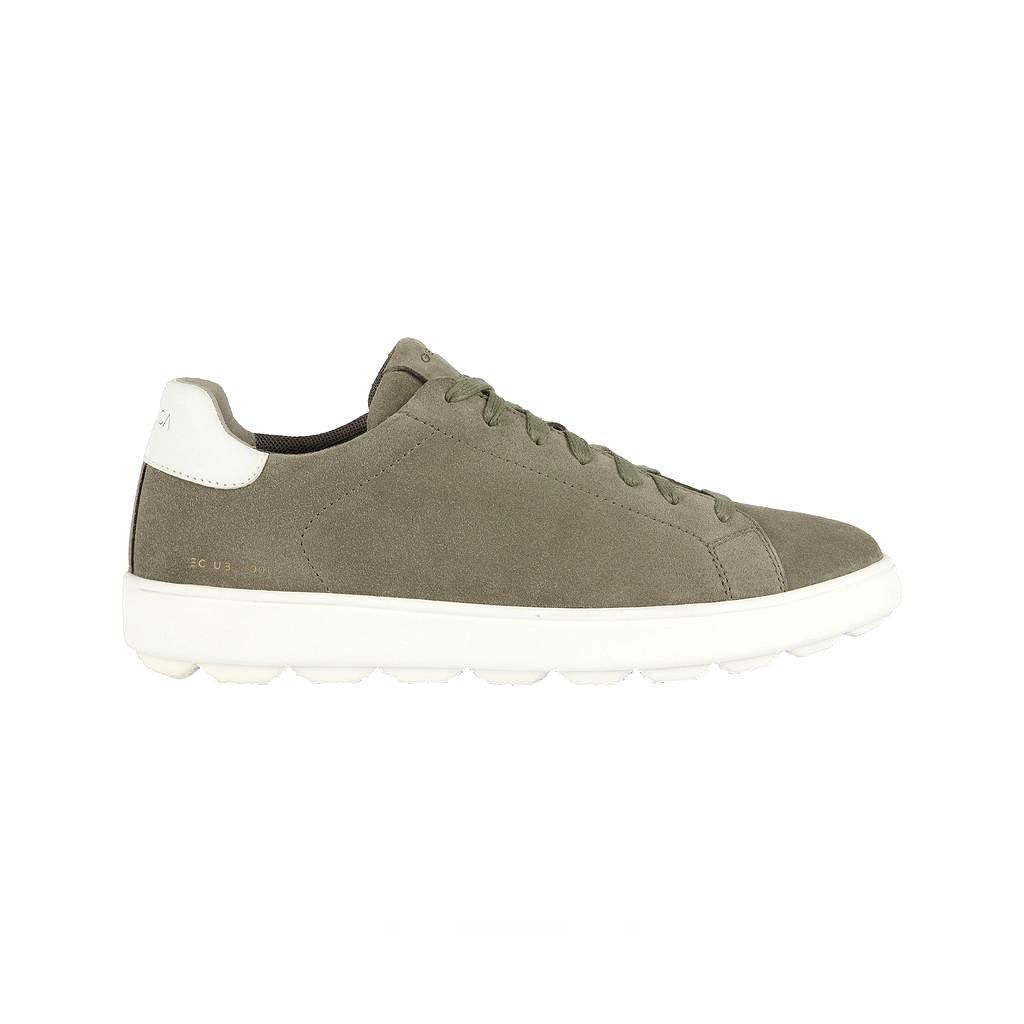 Sneakers Geox Spherica ECUB-1 scamosciata liscia Sabbia