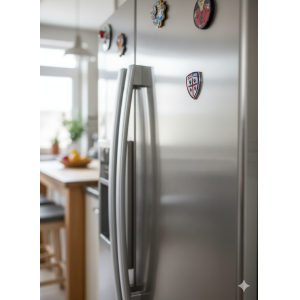 Magnete calamita stemma compatibile con cagliari calcio