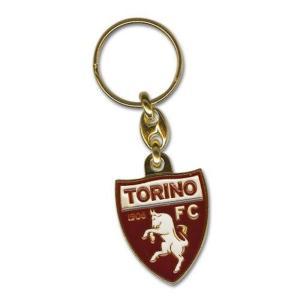 Portachiavi sagomato in metallo compatibile con torino calcio