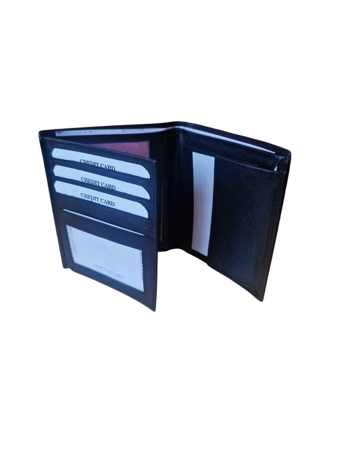 Portafoglio in vera pelle compatibile con Sampdoria