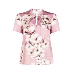 Blusa donna curvy in raso