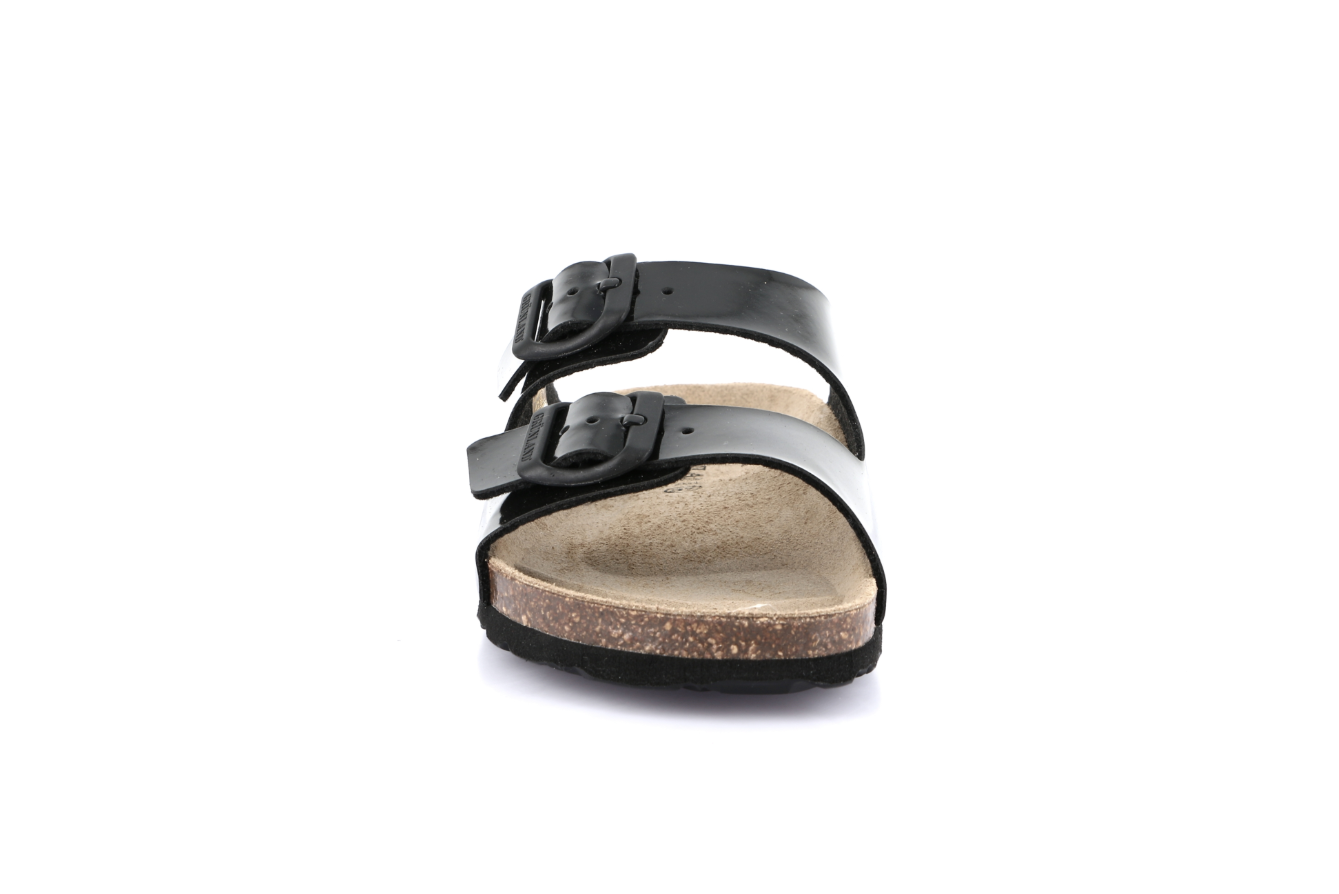 Ciabatte a fascia donna Grunland modello Sara nero