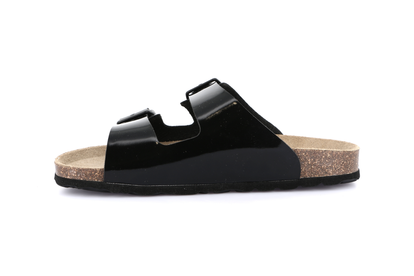 Ciabatte a fascia donna Grunland modello Sara nero