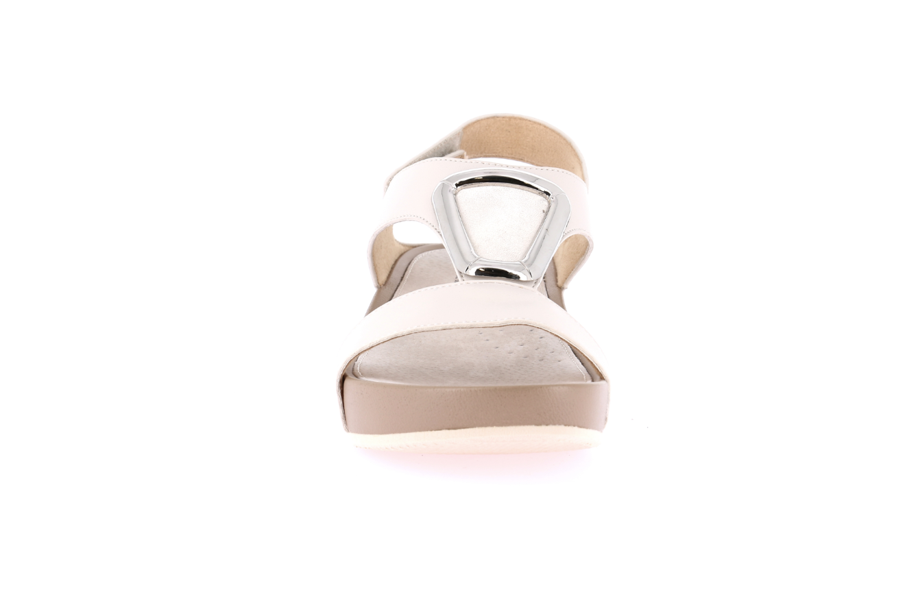 Sandali comfort donna Grunland modello Dira beige