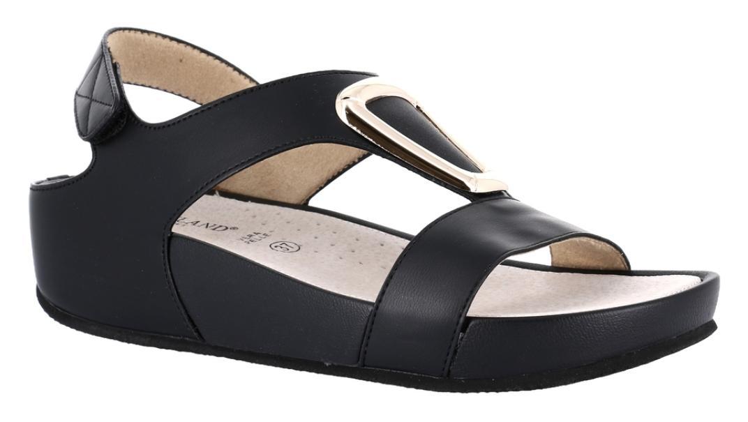 Sandali comfort donna Grunland modello Dira nero
