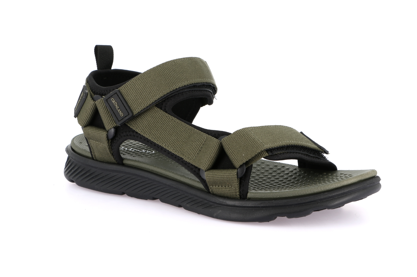 Sandali outdoor uomo Grunland modello Meek verde