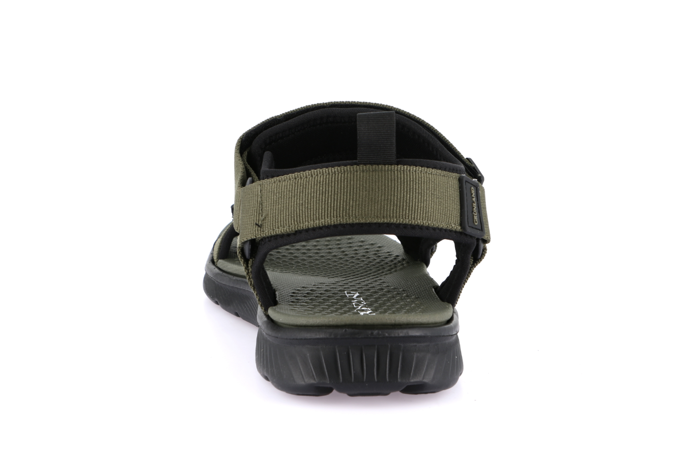 Sandali outdoor uomo Grunland modello Meek verde