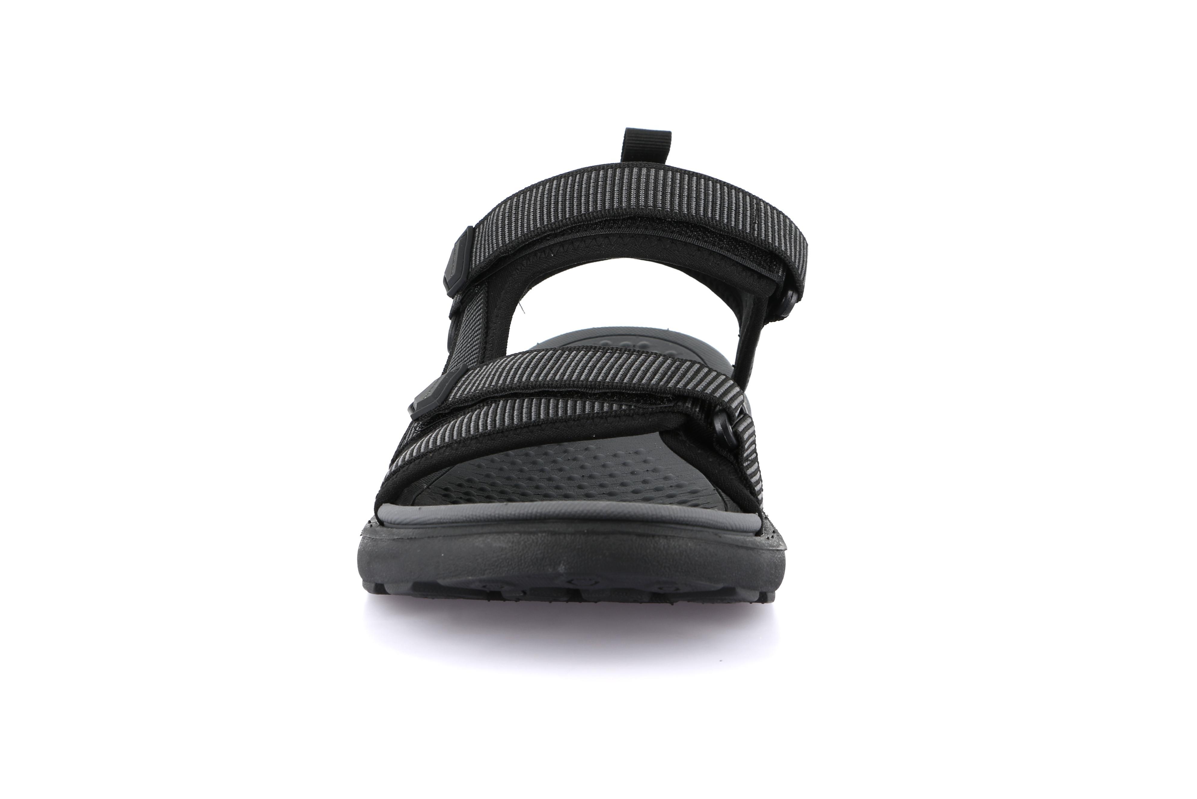 Sandali outdoor uomo Grunland modello Meek nero