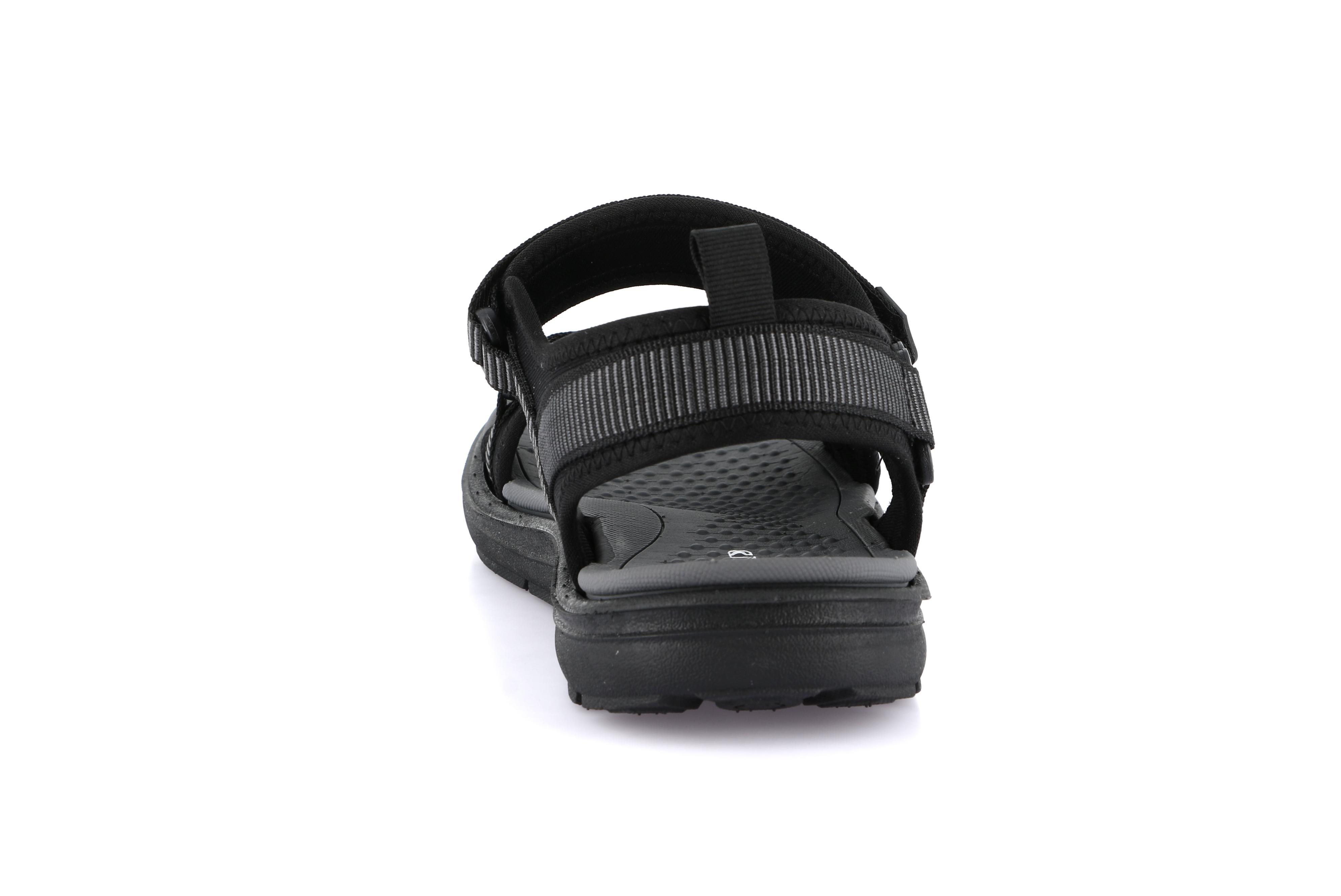 Sandali outdoor uomo Grunland modello Meek nero