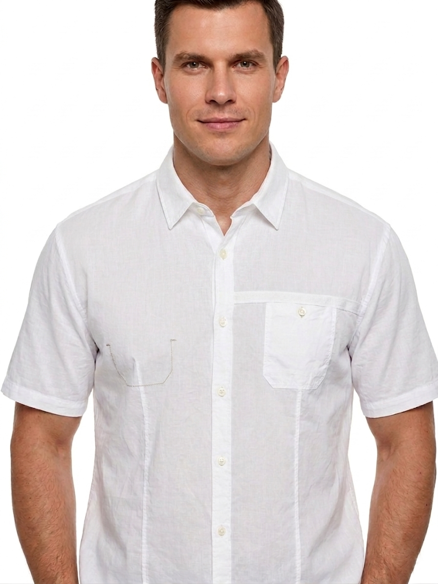 Camicia mezza manica Trussardi uomo