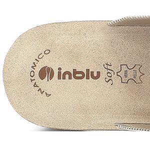 Ciabatte donna fascia strappo con strass  beige