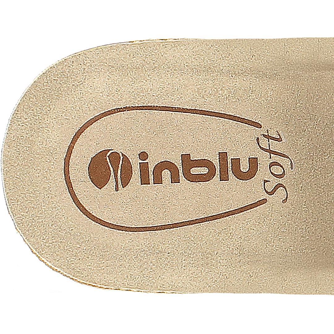Ciabatte con zeppa Inblu donna bianco