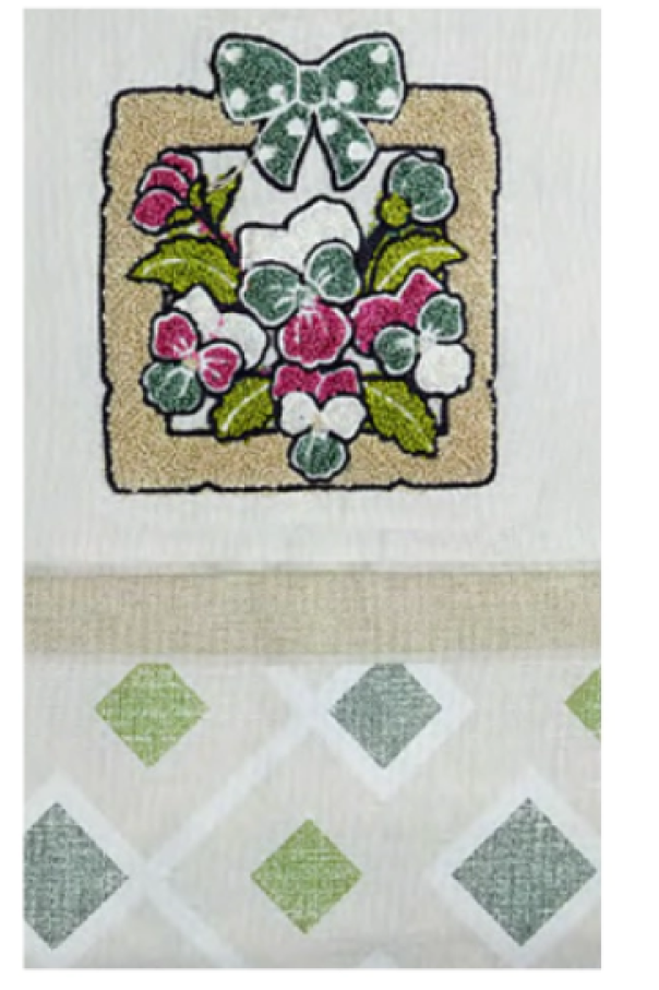 Tovaglia in cotone 12 posti 140X240cm Vingi