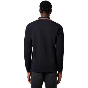Polo manica lunga in cotone  uomo