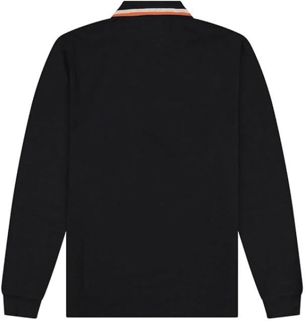 Polo manica lunga in cotone Wrangler uomo