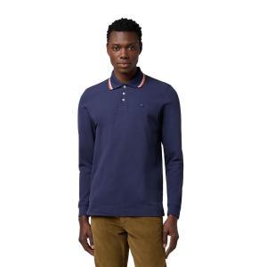 Polo manica lunga in cotone  uomo