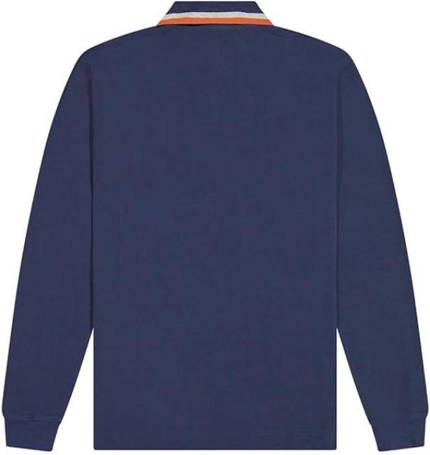 Polo manica lunga in cotone Wrangler uomo