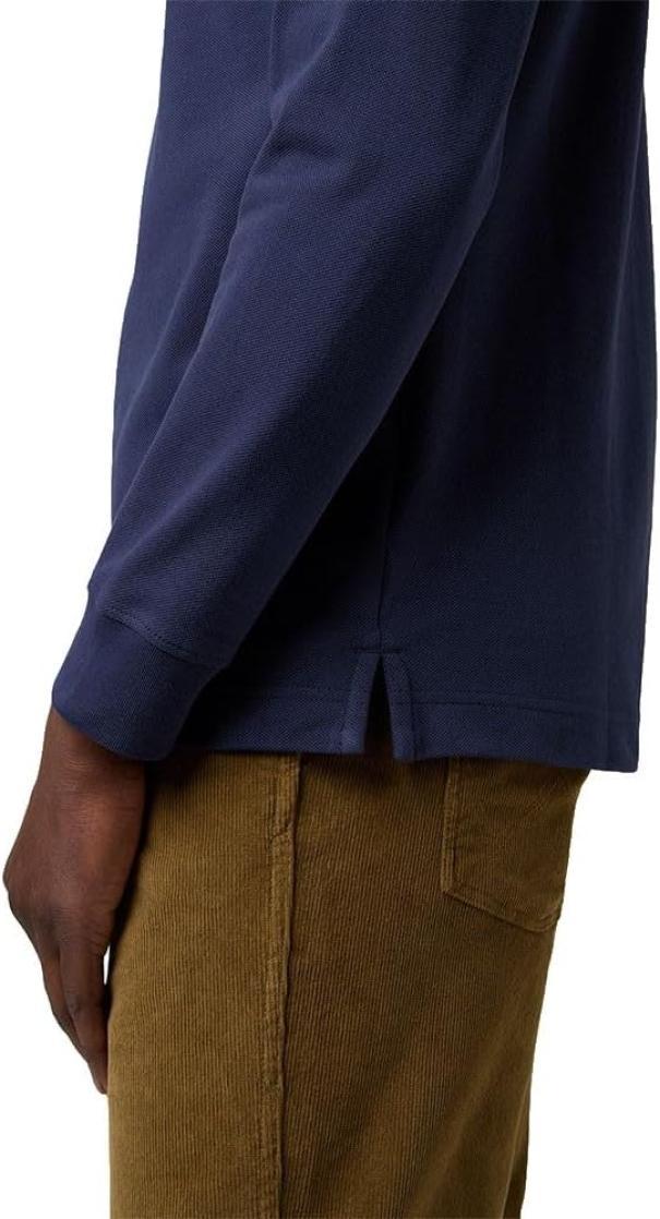 Polo manica lunga in cotone Wrangler uomo
