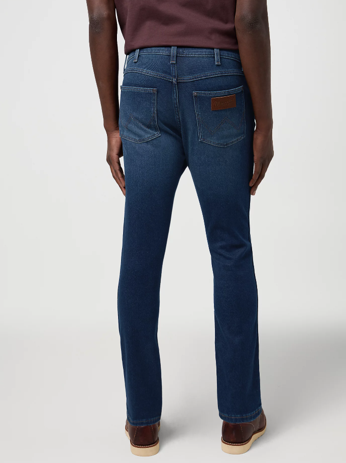 Jeans Larston Slim Wrangler uomo