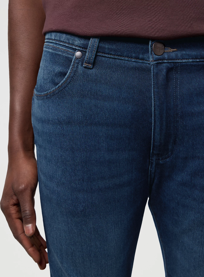 Jeans Larston Slim Wrangler uomo