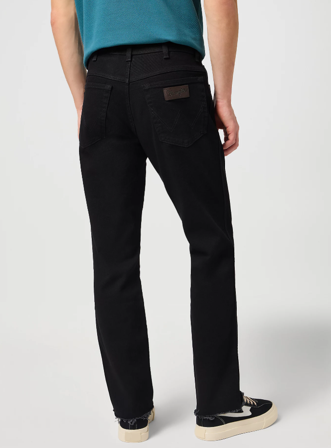Jeans Texas Stretch Wrangler uomo nero