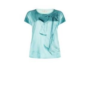 T-shirt in raso  curvy donna