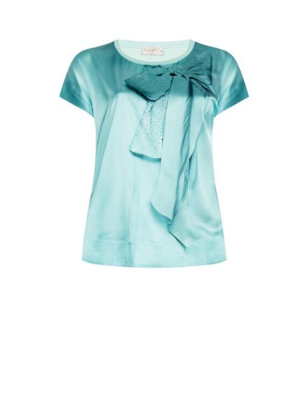 T-shirt in raso Rinascimento Curvy donna