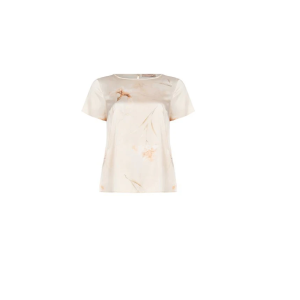Blusa fantasia floreale  curvy donna